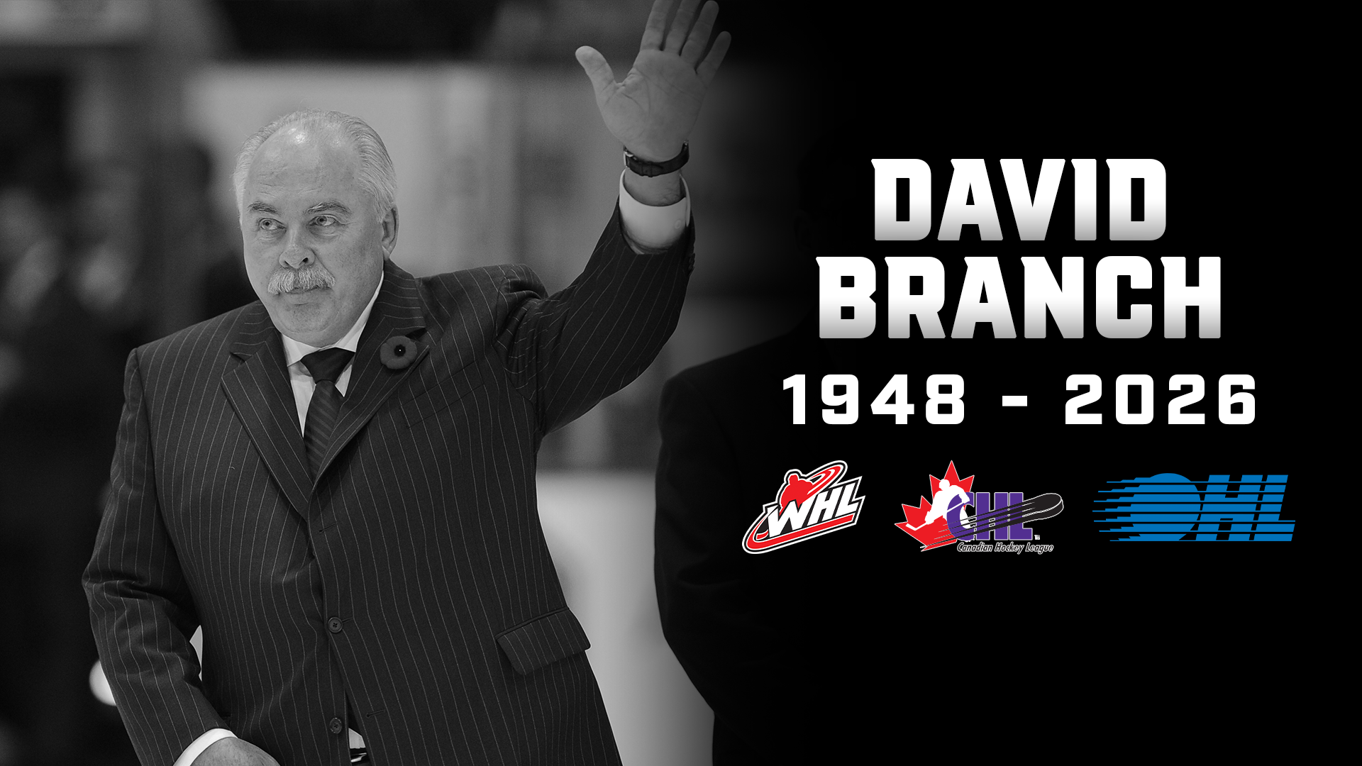David Branch OHL Death, The Western Hockey League mourns loss